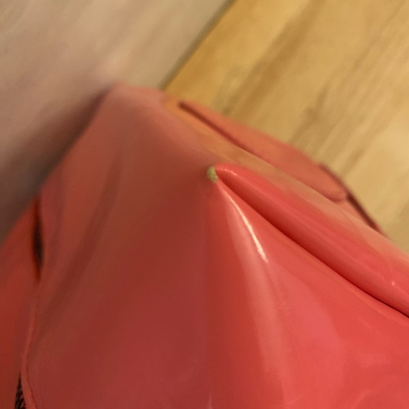 Versace Pink Cosmetic Bag with Embossed Logo - Picture 6 of 8